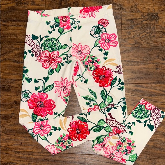 Lilly Pulitzer girls size XL leggings excellent use condition worn twice no fade - Picture 4 of 6